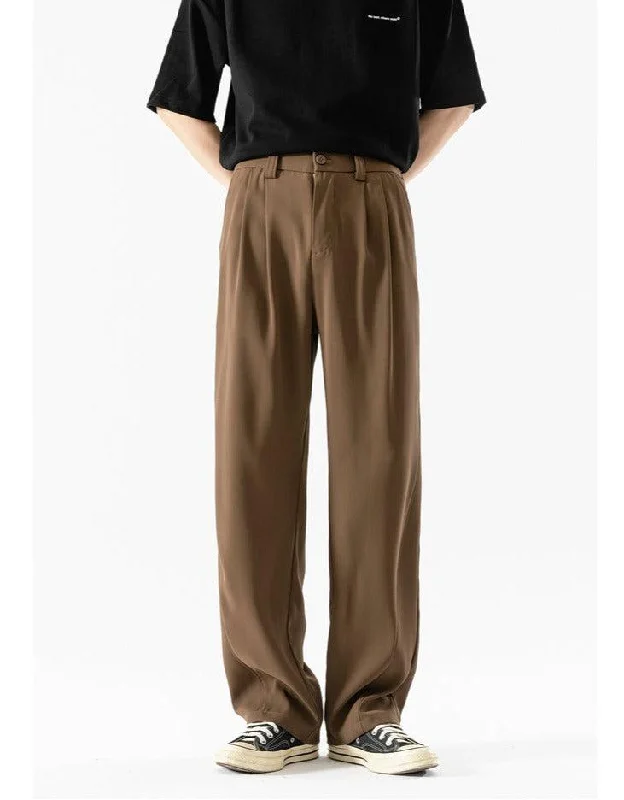 Silk Suit Drape Pants