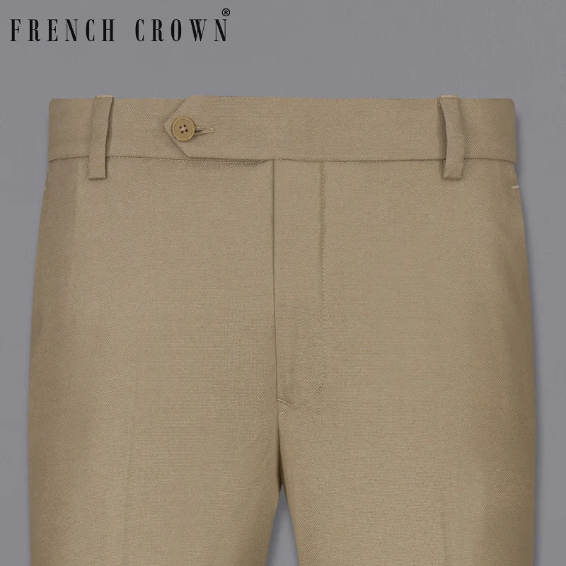 Tallow Brown Textured Pant