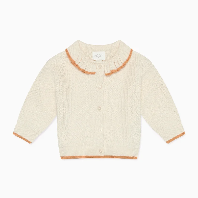 Collared Knitted Cardigan