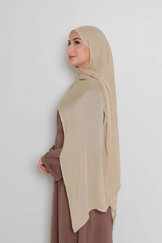 Rima Modal Scarf- Beige