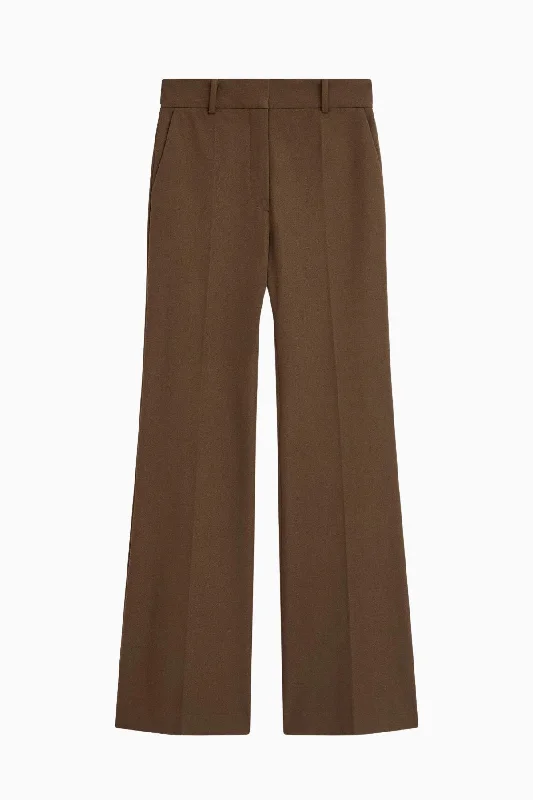 Joseph Gabardine Stretch Tafira Pant - Arabica