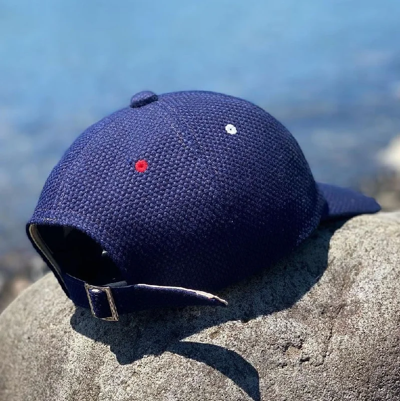 OD+SDA "Kasezome" Indigo Sashiko Selvedge 6-panel Baseball Cap