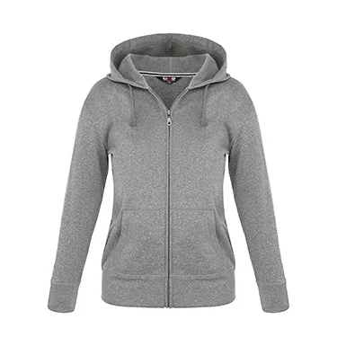 L00668 - Cypress Creek - Ladies Polyester Full-Zip Hooded Sweatshirt